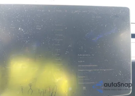 2025 Tesla Model Y Long Range Dual Motor All-Wheel Drive from USA, damaged, VIN 7SAYGDED6SF265501